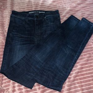 American Eagle next level stretch super high rise jegging
